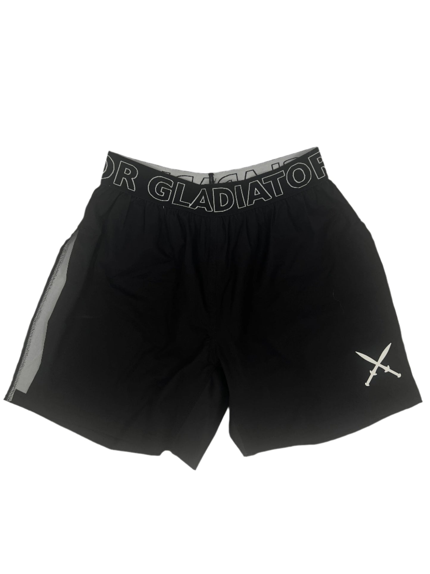 High Split MMA Shorts (Black)