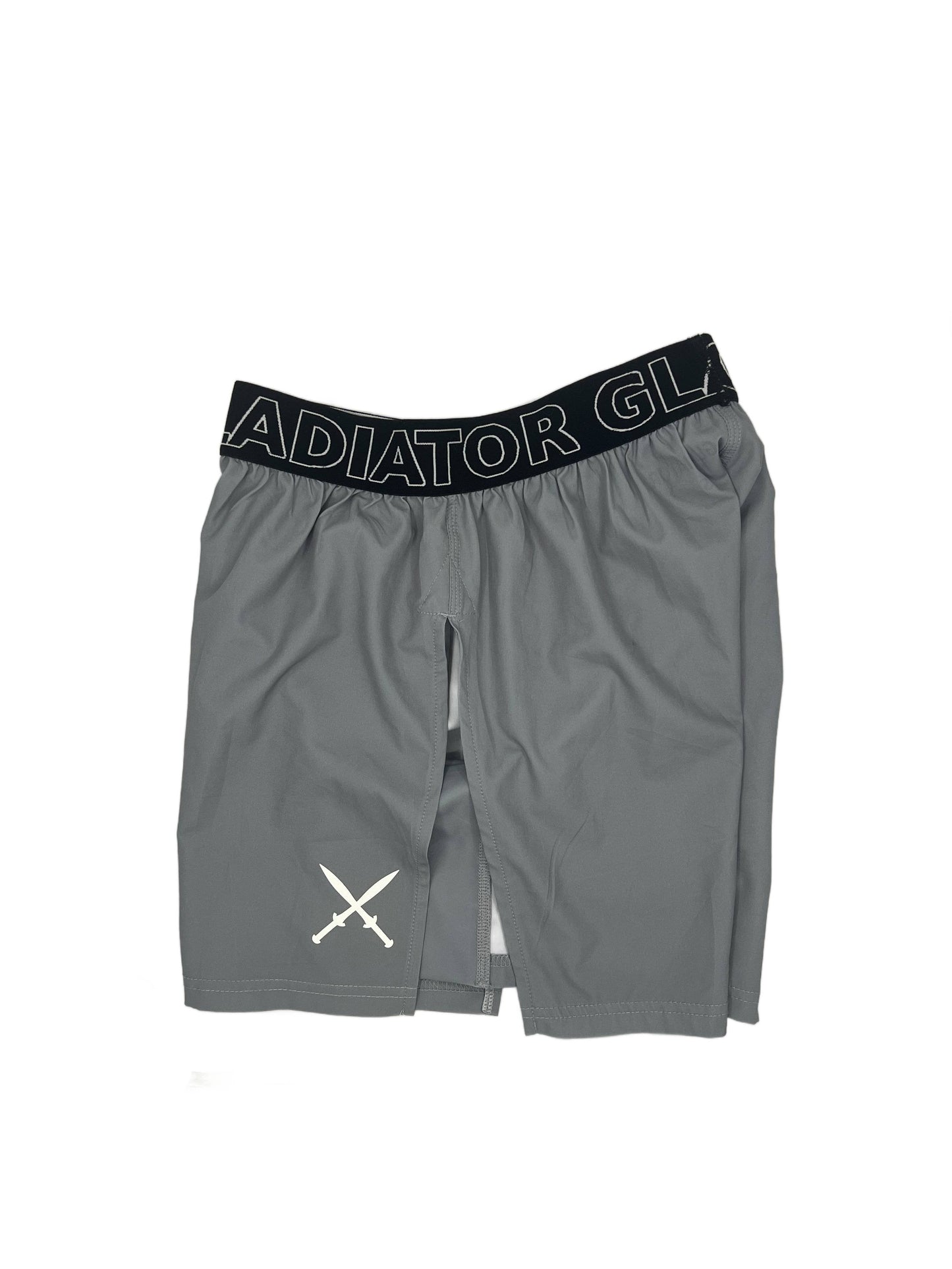 High Split MMA Shorts (Grey)